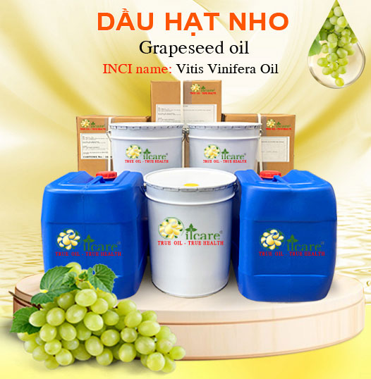 Dầu Hạt Nho Bán Lít, Kg Số Lượng Lớn - Giá Cả Cạnh Tranh