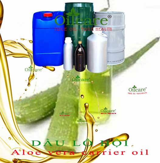 Dầu lô hội nha đam bán sỉ lít kg buôn Aloe Vera Oil giá rẻ mua ở đâu