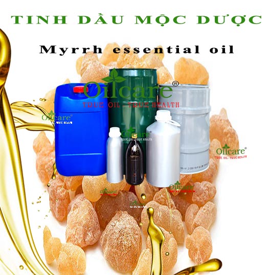 Tinh dầu mộc dược bán sỉ lít kg buôn myrrh essential oil giá rẻ mua ở đâu