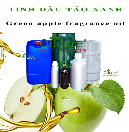 Tinh dầu táo xanh bán sỉ lít kg buôn green apple frangrance oil giá rẻ mua ở đâu