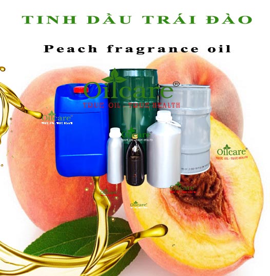 Tinh dầu trái đào bán sỉ lít kg buôn peach frangrance oil giá rẻ mua ở đâu